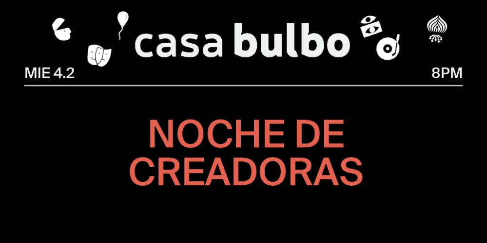 NOCHE DE CREADORAS